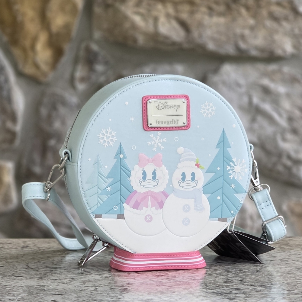 Disney Loungefly Snowglobe Crossbody - Picture 3 of 8